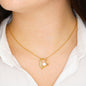 Autism - Forever Love Heart Pendant Necklace