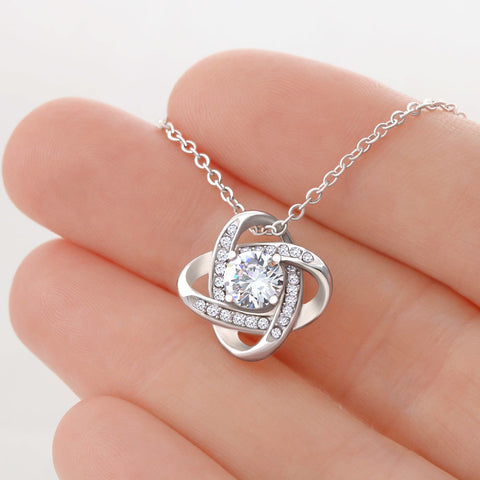 Autism - Love Knot Pendant Necklace