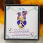 Autism - Graceful Love Giraffe Pendants Necklace