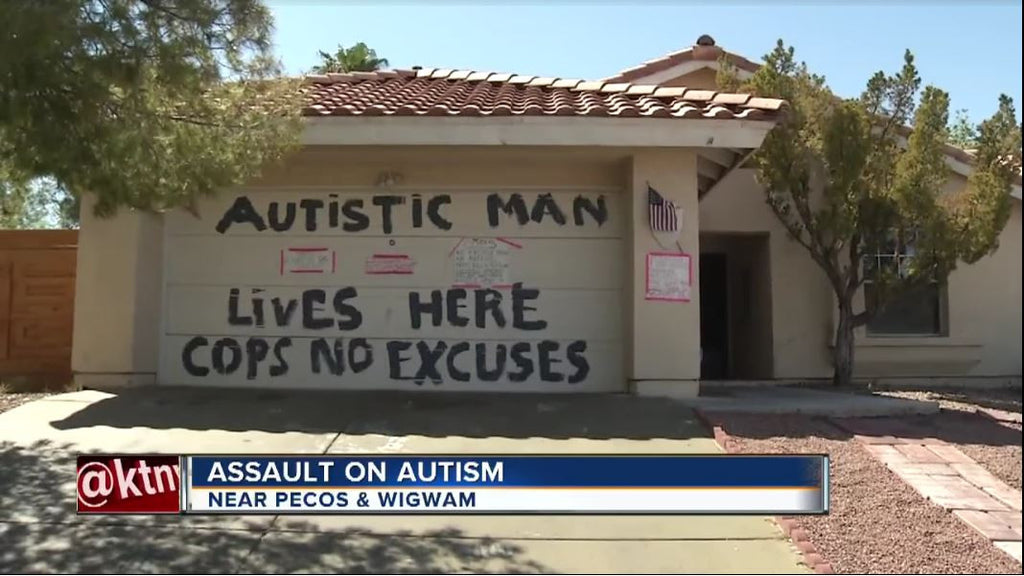 Assault On Autism - Mom Posts Signs To Protect Son With Autism