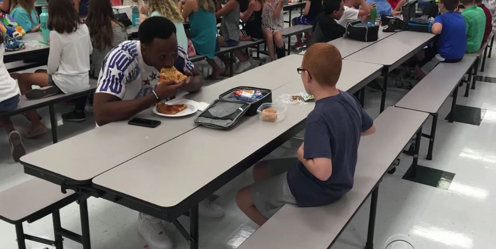 FSU Star Football Player Shares A Special Lunch With An Autistic Boy