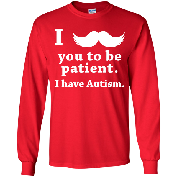 Autism Youth - Mustache You To Be Patient