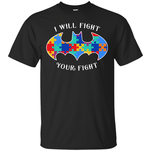 Autism Bat - I Will Fight Your Fight - Adult Sizes