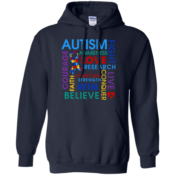 Autism Fight Love Believe Awareness