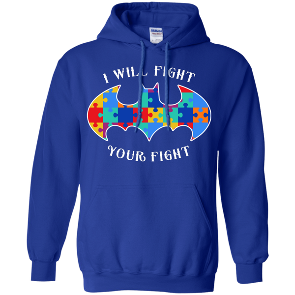 Autism Bat - I Will Fight Your Fight - Adult Sizes