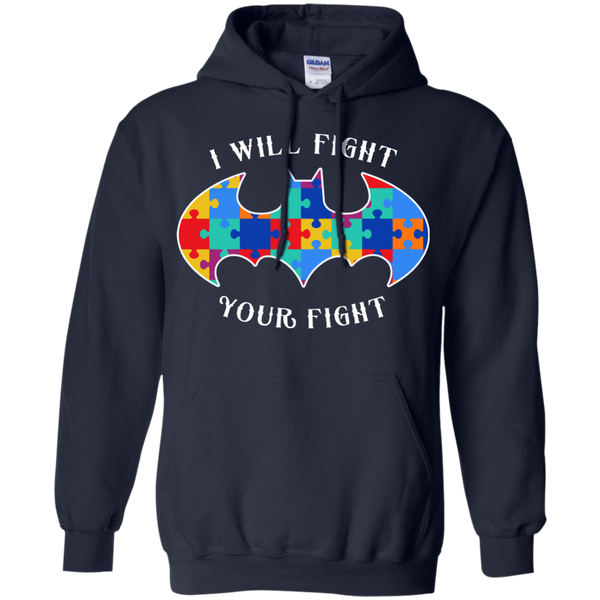 Autism Bat - I Will Fight Your Fight - Adult Sizes