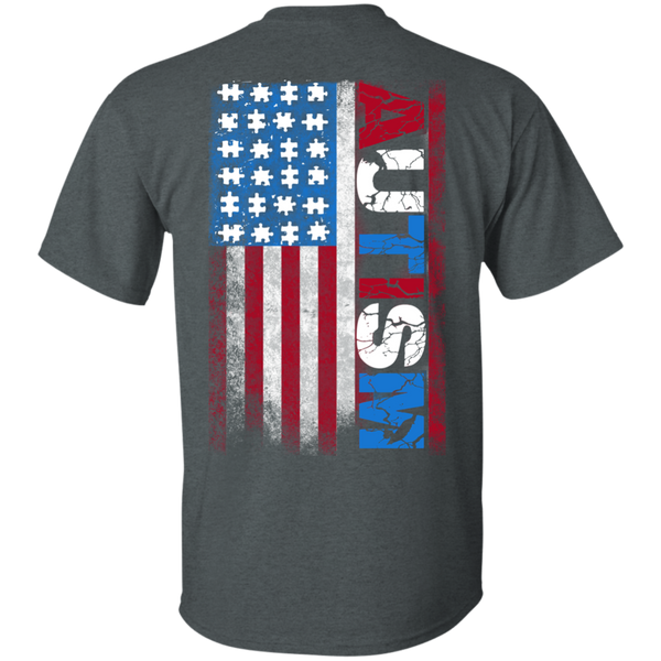 Autism Red White & Blue Special Limited Edition 4th Of July American Flag