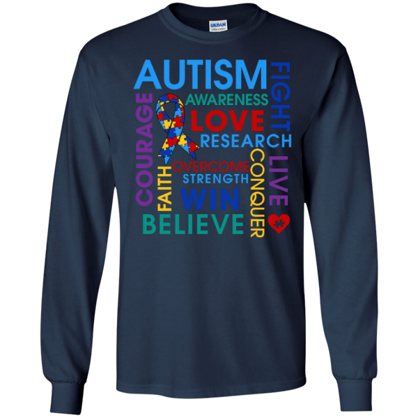 Autism Fight Love Believe Awareness