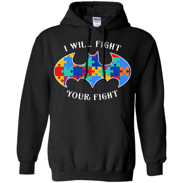 Autism Bat - I Will Fight Your Fight - Adult Sizes