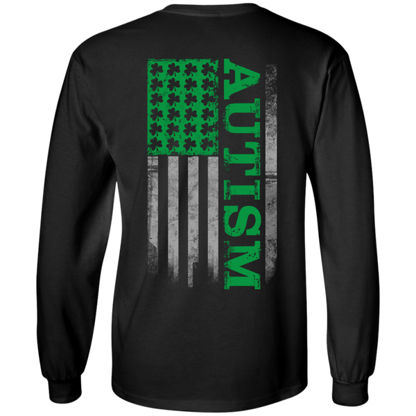 Autism St. Patrick's Day Green Flag Shirt