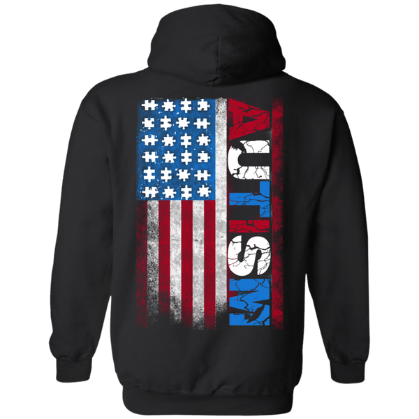 Autism Red White & Blue Special Limited Edition 4th Of July American Flag