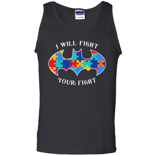 Autism Bat - I Will Fight Your Fight - Adult Sizes