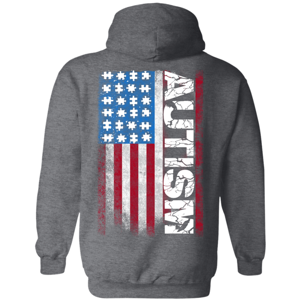 Special Limited Edition Autism American Flag Shirt