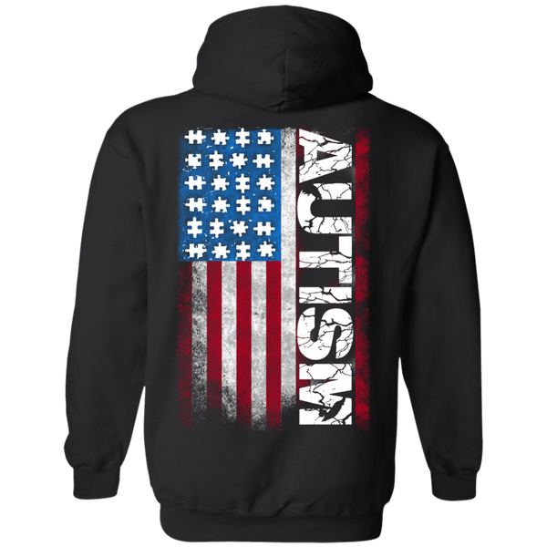 Special Limited Edition Autism American Flag Shirt