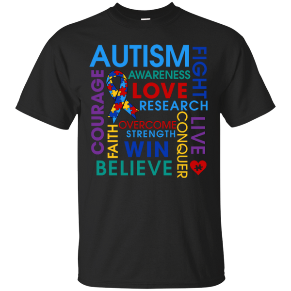 Autism Fight Love Believe Awareness