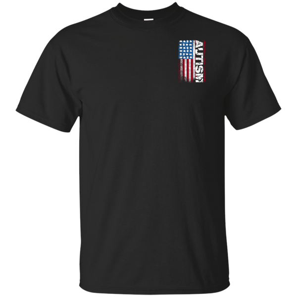 Special Limited Edition Autism American Flag Shirt