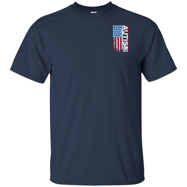 Special Limited Edition Autism American Flag Shirt