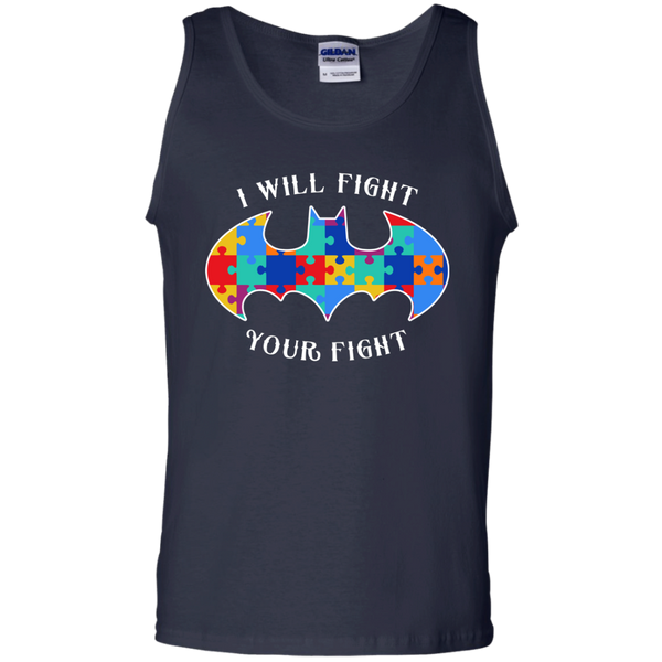 Autism Bat - I Will Fight Your Fight - Adult Sizes