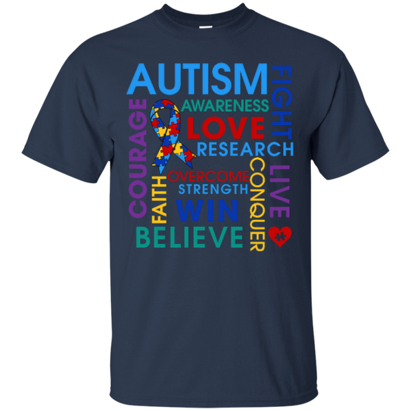 Autism Fight Love Believe Awareness