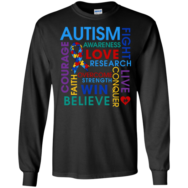 Autism Fight Love Believe Awareness