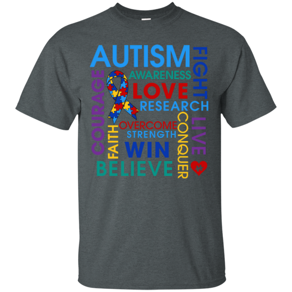 Autism Fight Love Believe Awareness