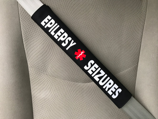 Epilepsy Seizures Alert Safety Seatbelt Cover