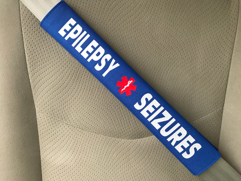 Epilepsy Seizures Alert Safety Seatbelt Cover