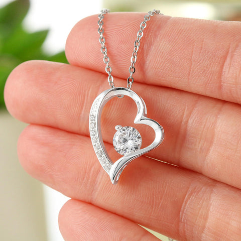 Autism - Forever Love Heart Pendant Necklace