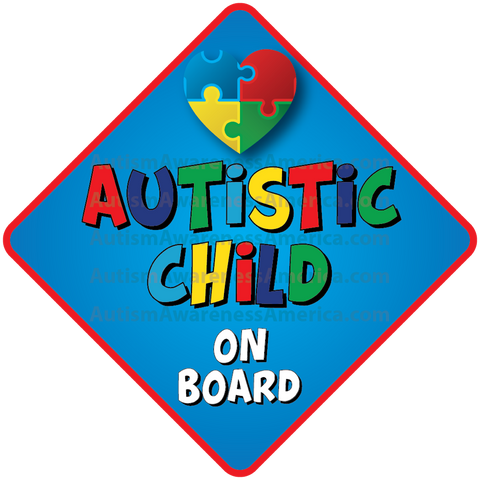 Autistic Safety Car Truck Decal Sticker