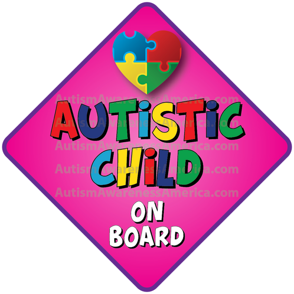 Autistic Safety Car Truck Decal Sticker