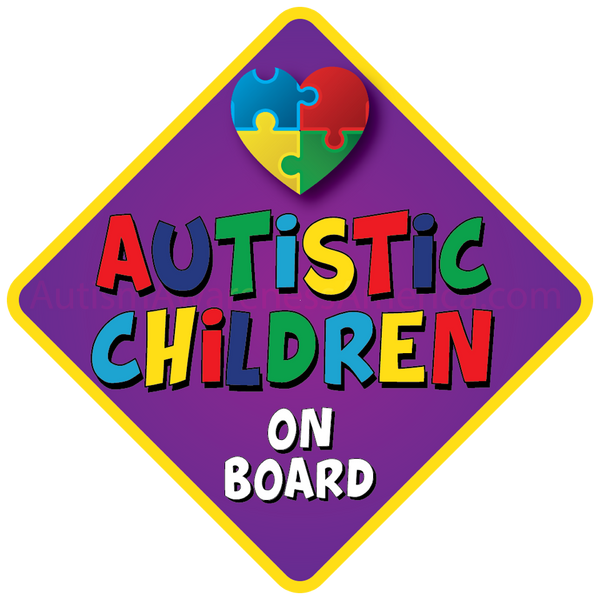 Autistic Safety Car Truck Decal Sticker