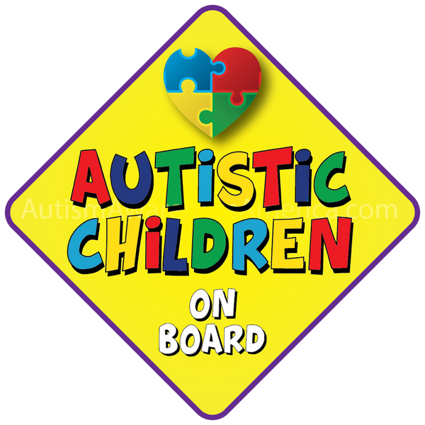 Autistic Safety Car Truck Decal Sticker