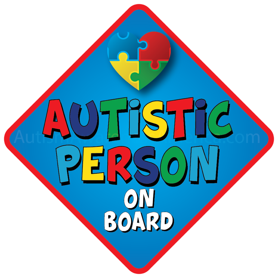 3PZ ADESIVI AUTISMO per Auto, 15,24x12,7cm Adesivo Bambino 3PZ ADESIVI AUTISMO per Auto, 15,24x12,7cm Adesivo Bambino