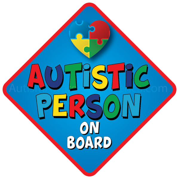 Autistic Safety Car Truck Decal Sticker