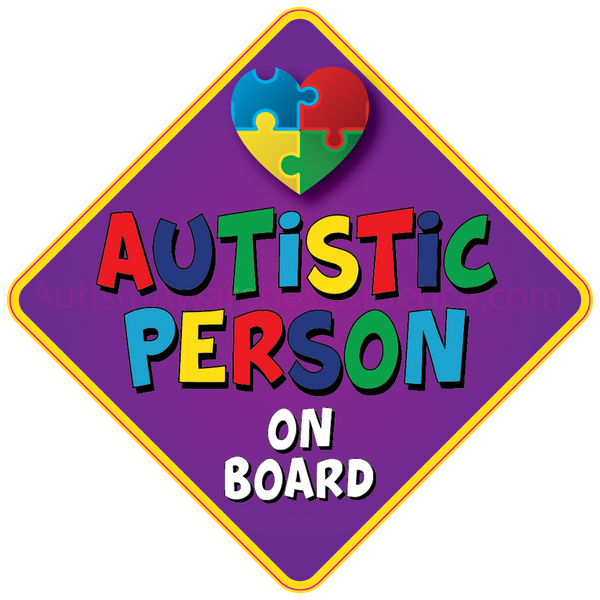 Autistic Safety Car Truck Decal Sticker