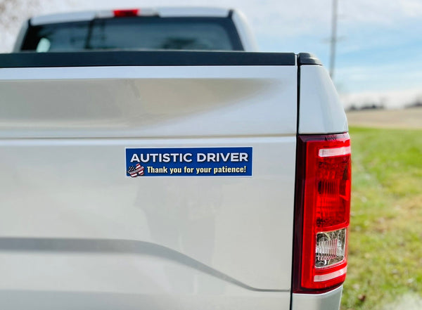 Autistic Driver Car Truck Sticker Decal